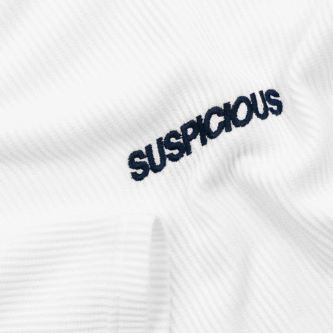 Basics / Essentials Waffle Longsleeve - White