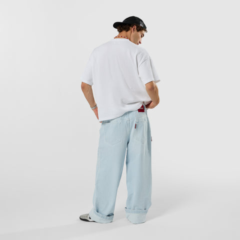 Basics / Essentials Waffle Shortsleeve - White