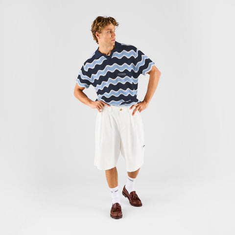 Boat / Essentials Wavy Polo - Celestial & Nightfall
