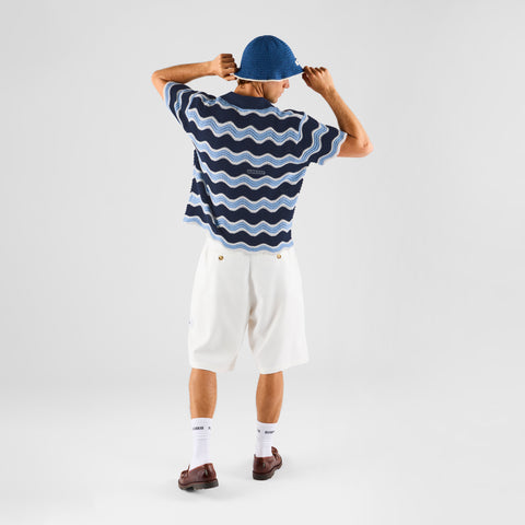 Boat / Essentials Wavy Polo - Celestial & Nightfall