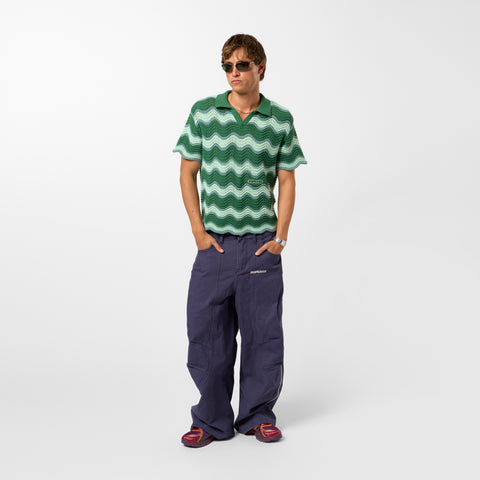 PL / Essentials Wavy Polo - Green