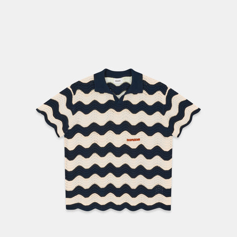 Bestsellers Variants / Essentials Wavy Polo - Nightfall