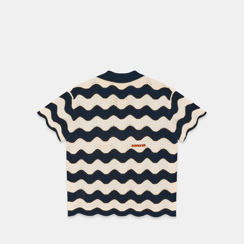 Bestsellers Variants / Essentials Wavy Polo - Nightfall