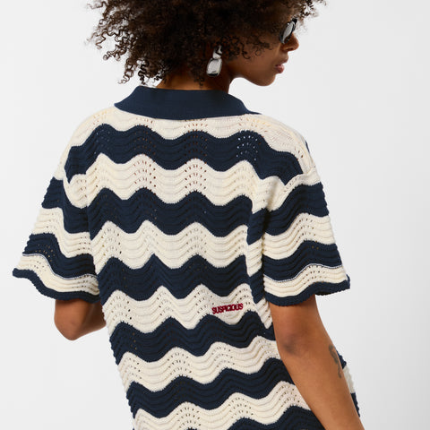 Bestsellers Variants / Essentials Wavy Polo - Nightfall
