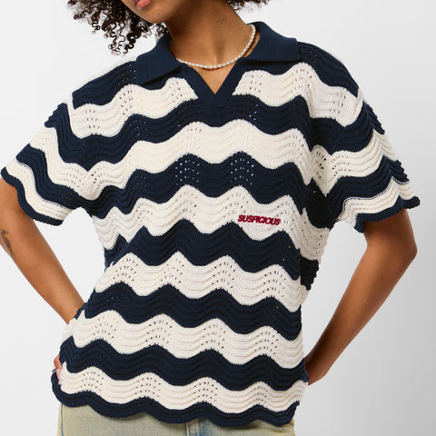 Bestsellers Variants / Essentials Wavy Polo - Nightfall