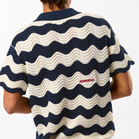 Bestsellers Variants / Essentials Wavy Polo - Nightfall
