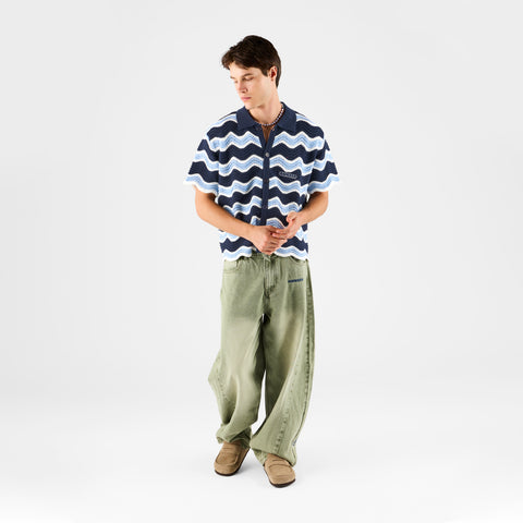Boat / Essentials Wavy Shirt - Celestial & Nightfall