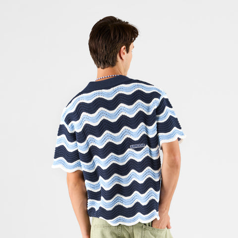 Boat / Essentials Wavy Shirt - Celestial & Nightfall