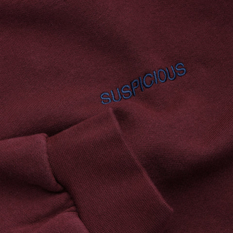 The Essentials Crewneck - Burgundy