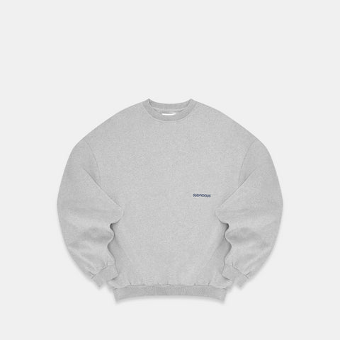 The Essentials Crewneck - Neutral Heather