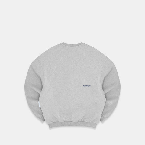 The Essentials Crewneck - Neutral Heather