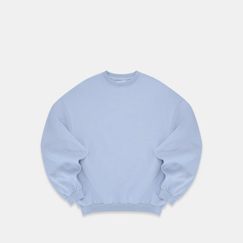 The Essentials Crewneck - Purple Grey
