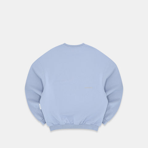The Essentials Crewneck - Purple Grey
