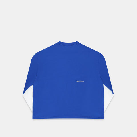 The Essentials Layered Longsleeve - Big Blue