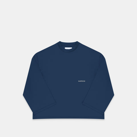 The Essentials Longsleeve - Navy