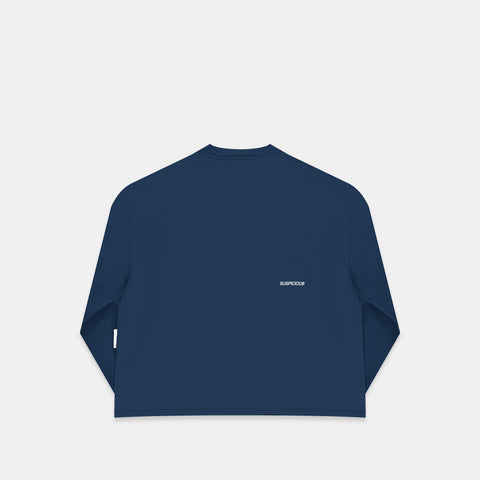 The Essentials Longsleeve - Navy