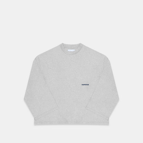 The Essentials Longsleeve - Neutral Heather
