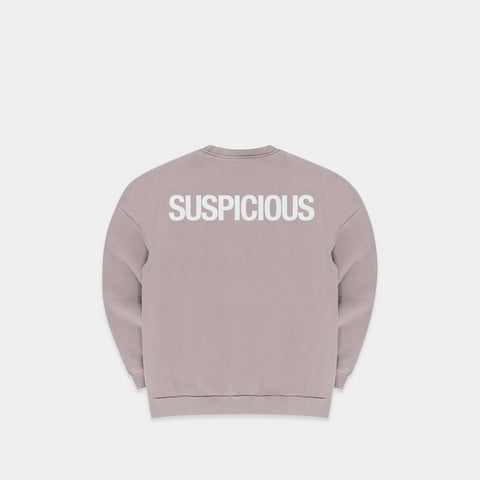 The Suspicious Crewneck - Nomad Grey