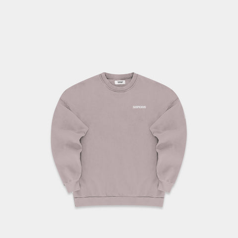 The Suspicious Crewneck - Nomad Grey