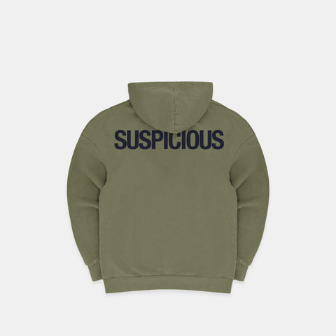 The Suspicious Hoodie - Sage