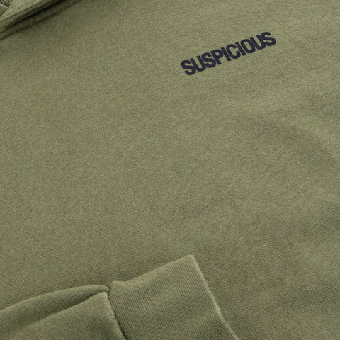The Suspicious Hoodie - Sage