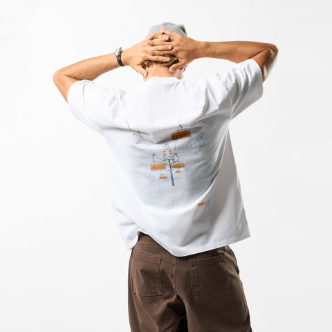 Winter1 / First Lift club Tee - White