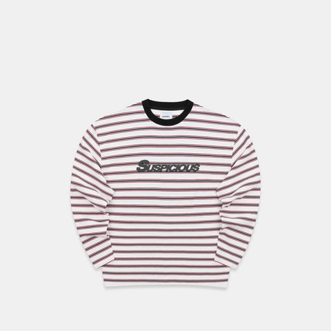 Winter3 / Flow Striped Longsleeve - Black & White