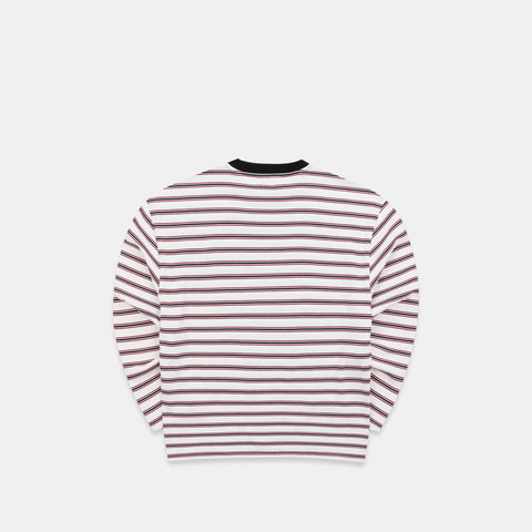 Winter3 / Flow Striped Longsleeve - Black & White