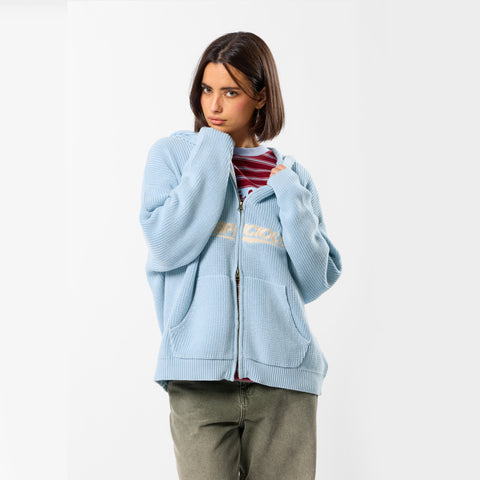 Winter3 / Flow Vintage Zip-Up - Celestial Blue