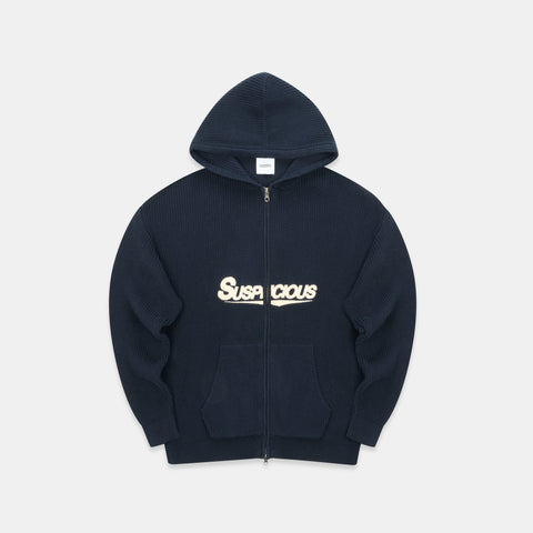 Winter3 / Flow Vintage Zip-Up - Navy