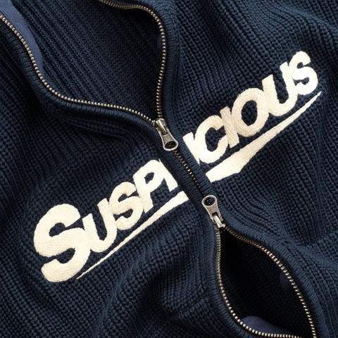 Winter3 / Flow Vintage Zip-Up - Navy