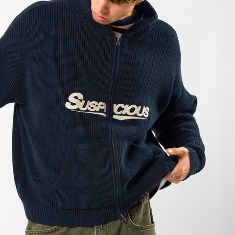 Winter3 / Flow Vintage Zip-Up - Navy