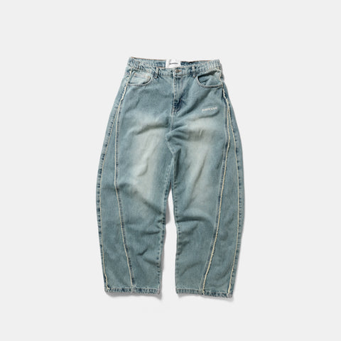 Winter 1 / Frayed Jeans - Washed Blue