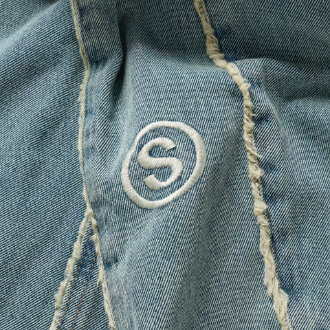 Winter 1 / Frayed Jeans - Washed Blue