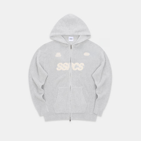 Fall / SSPCS Club Vintage Zip-Up - Neutral Heather