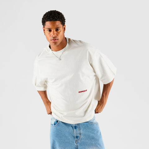 Suspicious Cowboys / Gallop Tee - Natural