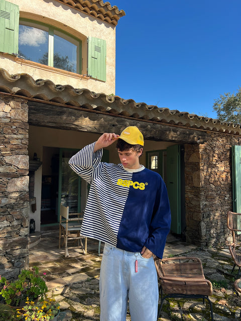 PL / SSPCS Split Longsleeve - Dark Blue