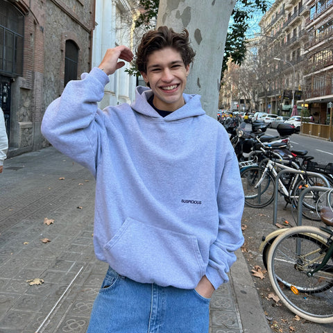 PL / The Essentials Hoodie - Neutral Heather