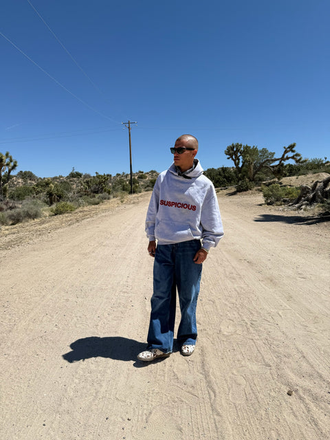 Buongiorno / Suspicious Hoodie - Neutral Heather