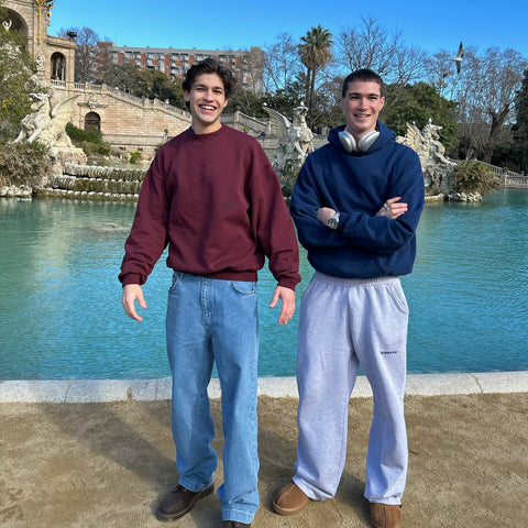 PL / The Essentials Sweatpants - Neutral Heather