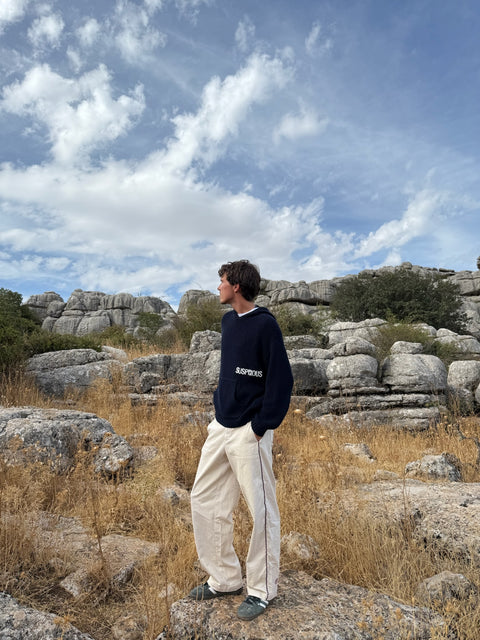 Fall / Core Knitted Hoodie - Nightfall