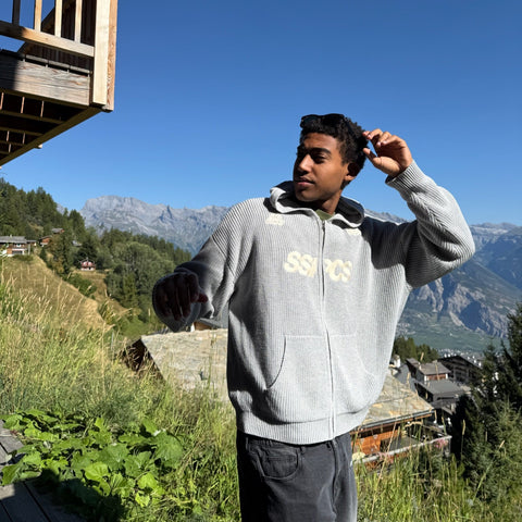 Fall / SSPCS Club Vintage Zip-Up - Neutral Heather