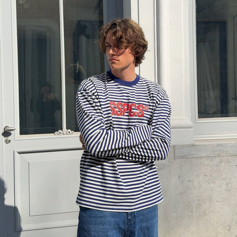 PL / The SSPCS Striped Longsleeve - Blue Red