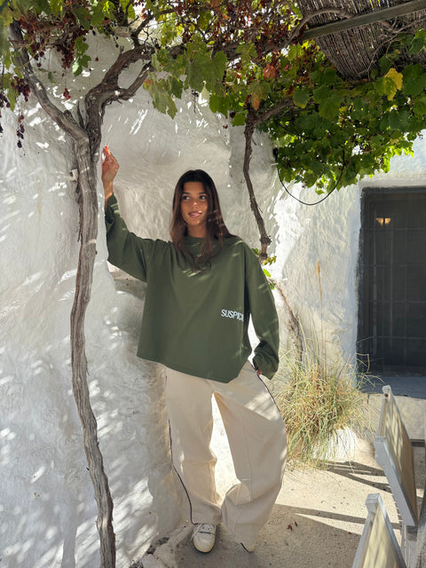 Fall / Core Longsleeve - Deep Moss