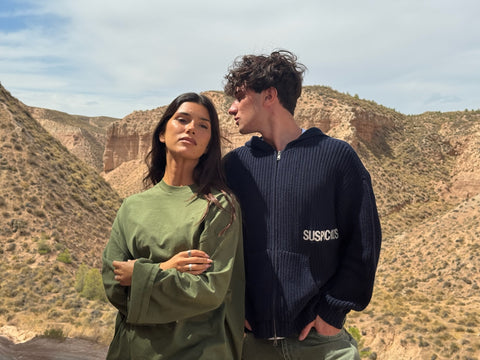 Fall / Core Zip-Up Knitted Hoodie - Nightfall