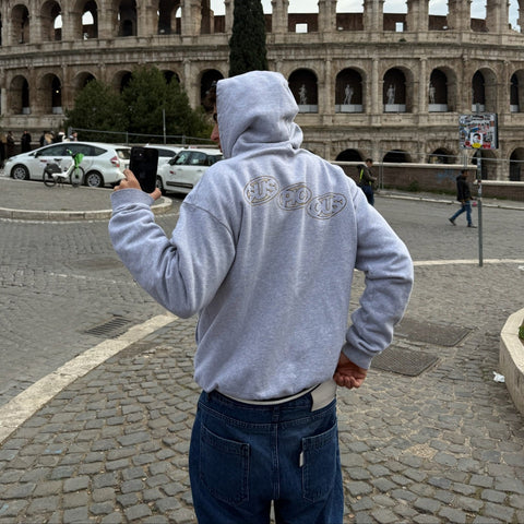 The Triple Hoodie - Neutral Heather