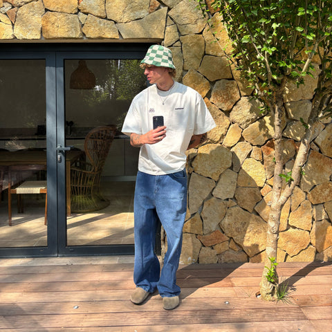 Summer / Offset Tee - Natural