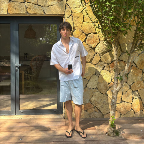 Summer / The Triple Twill Shorts - Celestial Blue