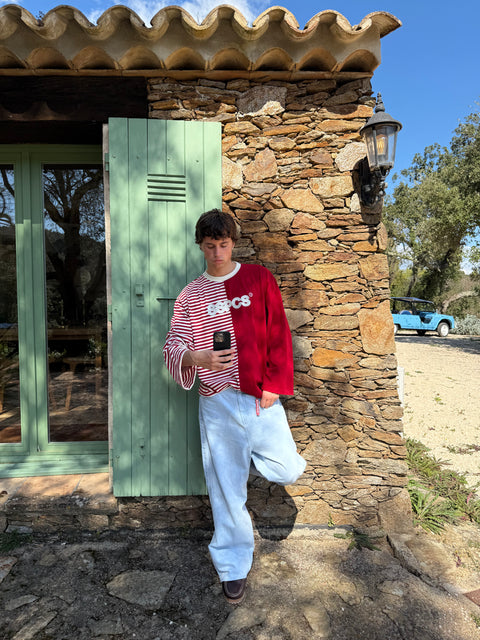 Buongiorno / SSPCS Split Longsleeve - Ruby