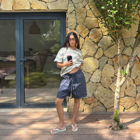 Summer / Wavy Double Icon Polo - Dune